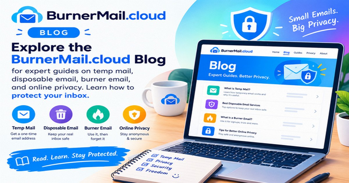 BurnerMail.cloud Blog - Temp Mail Guides, Disposable Email Tutorials, and AI Tools Signup Help