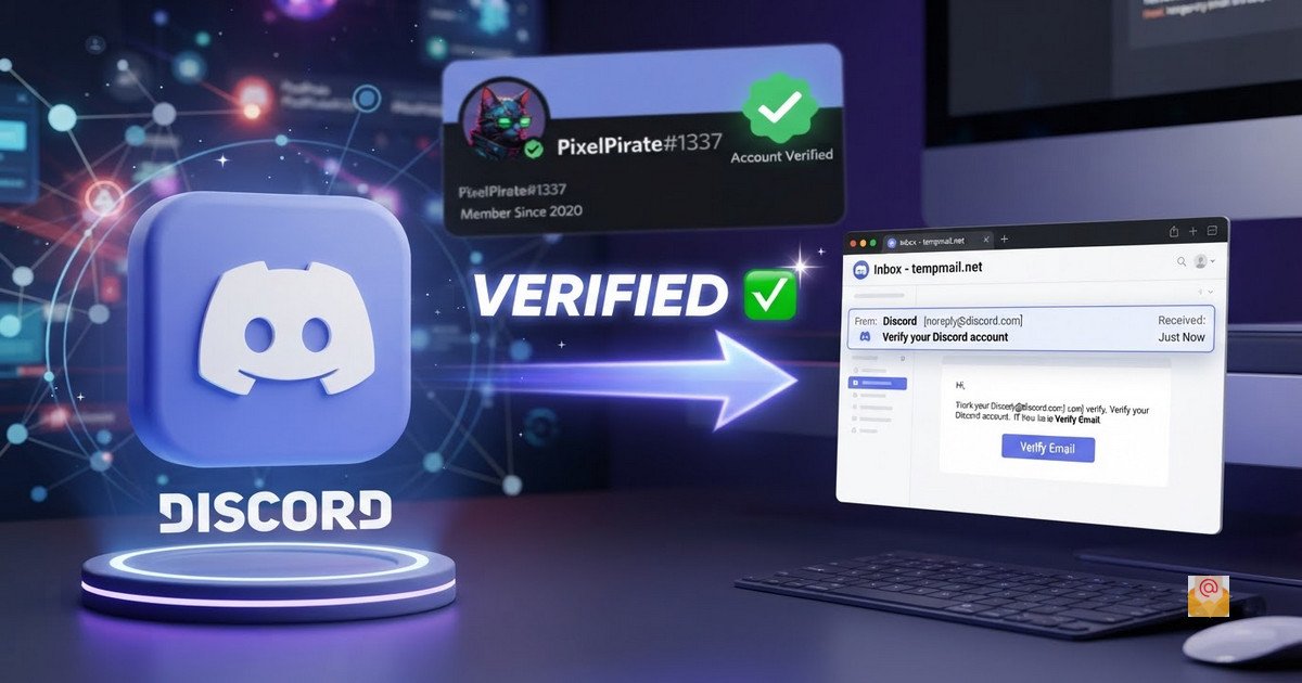 Temp Mail for Discord Verification - Free Disposable Email